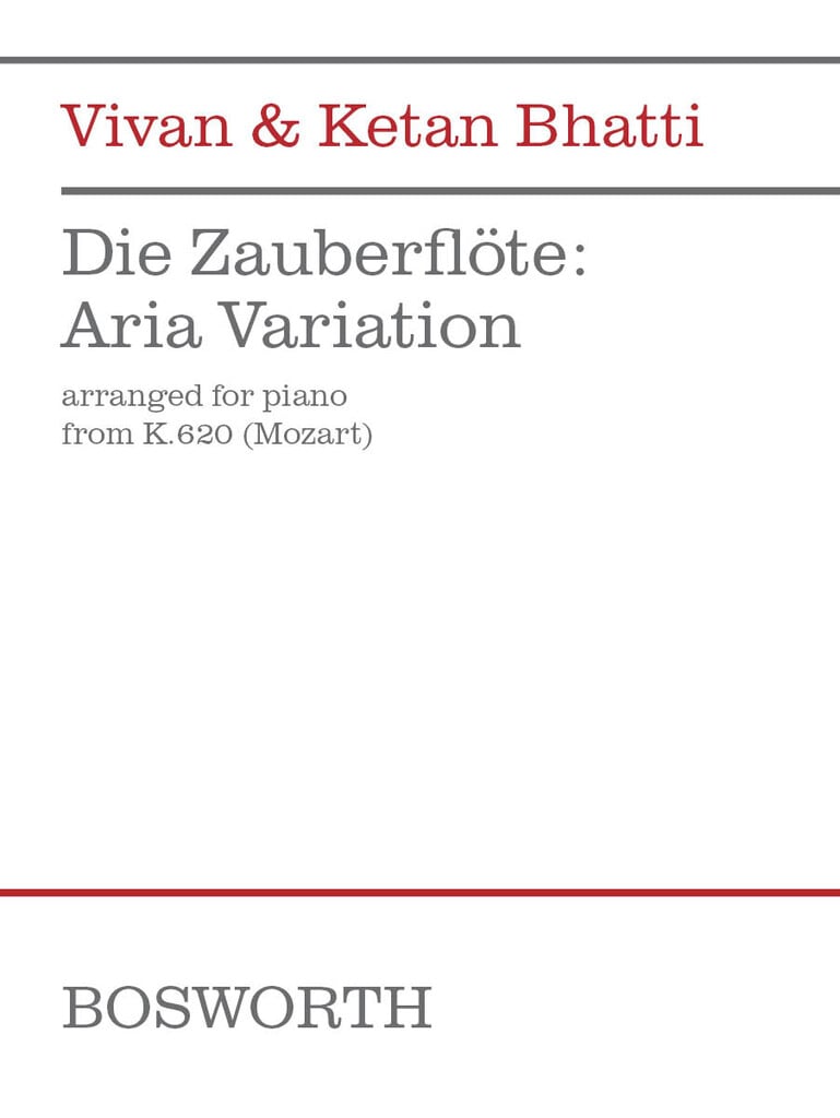 Aria Variation (arr. for Piano from K. 620)